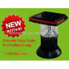 super power led light with sunshine solar power indoor mosquito killer